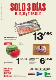 Vista previa del folleto Supercor - Solo 3 días válido desde 18/07/2025