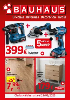Vista previa del folleto Bauhaus folleto válido desde 29/01/2026