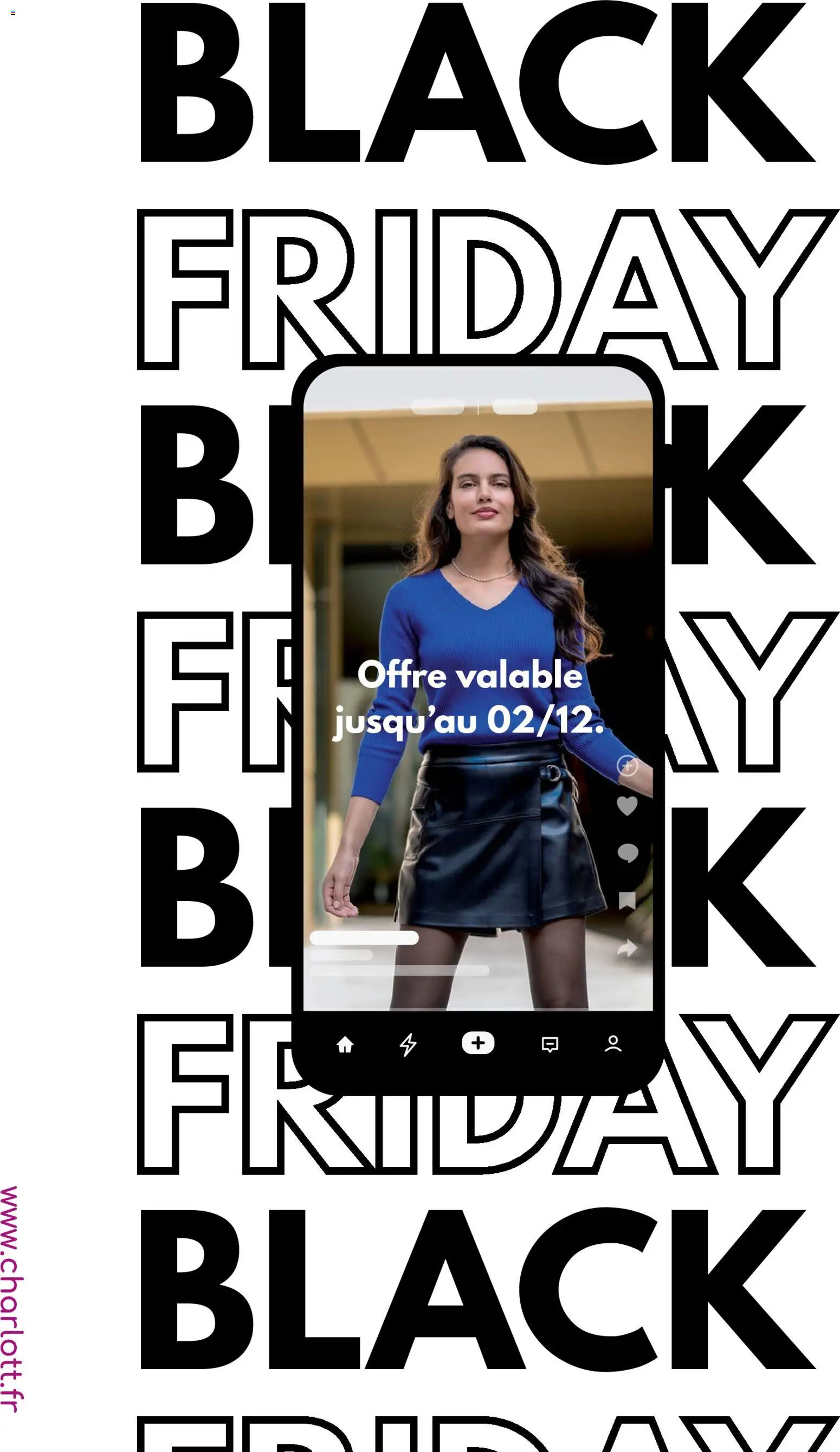 Charlott Black Friday - page 1 - valable à partir du 27/11/2025