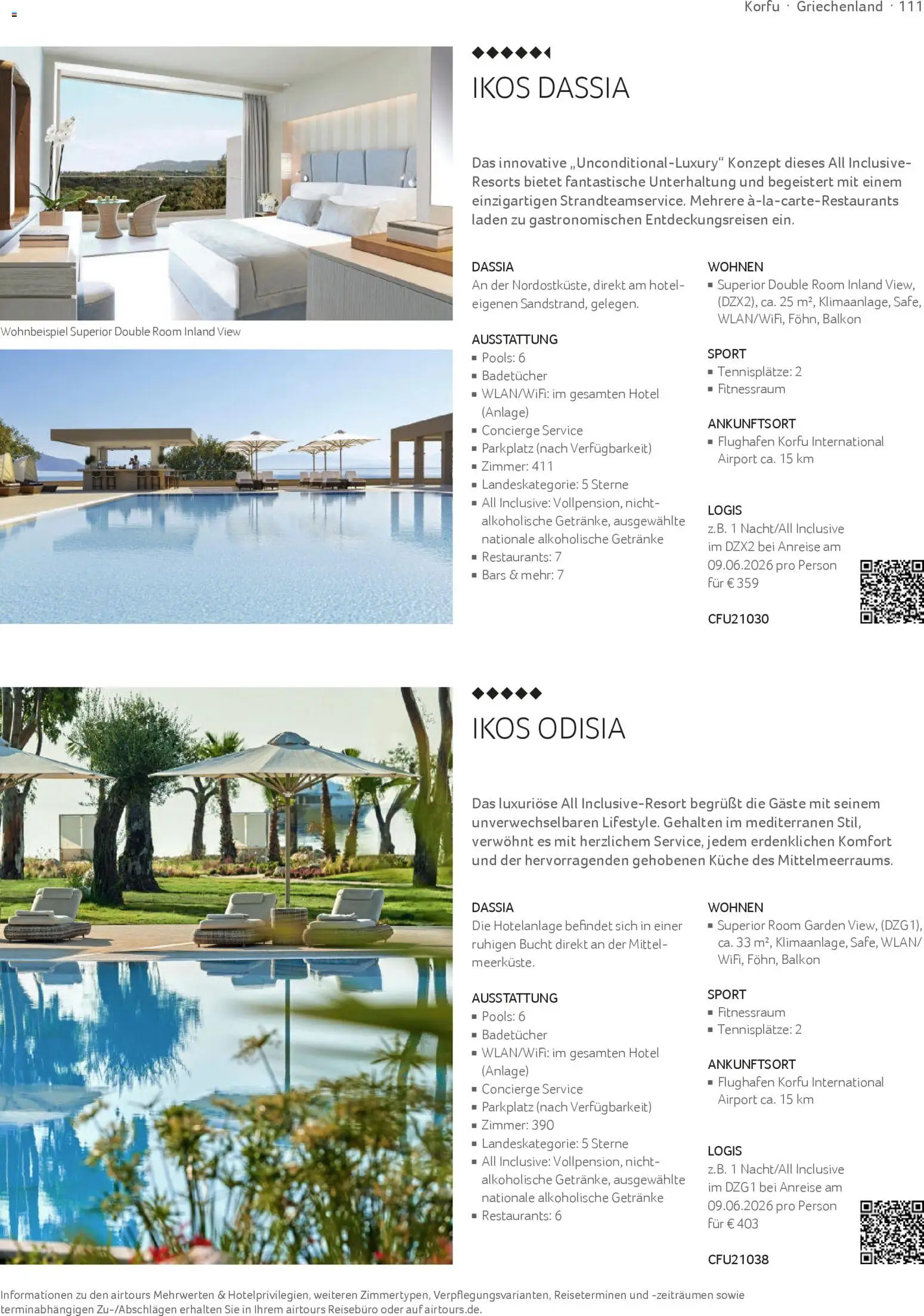 Aida Airtours Erstklassige Europareisen - Seite 111 - gültig ab 30.10.2025