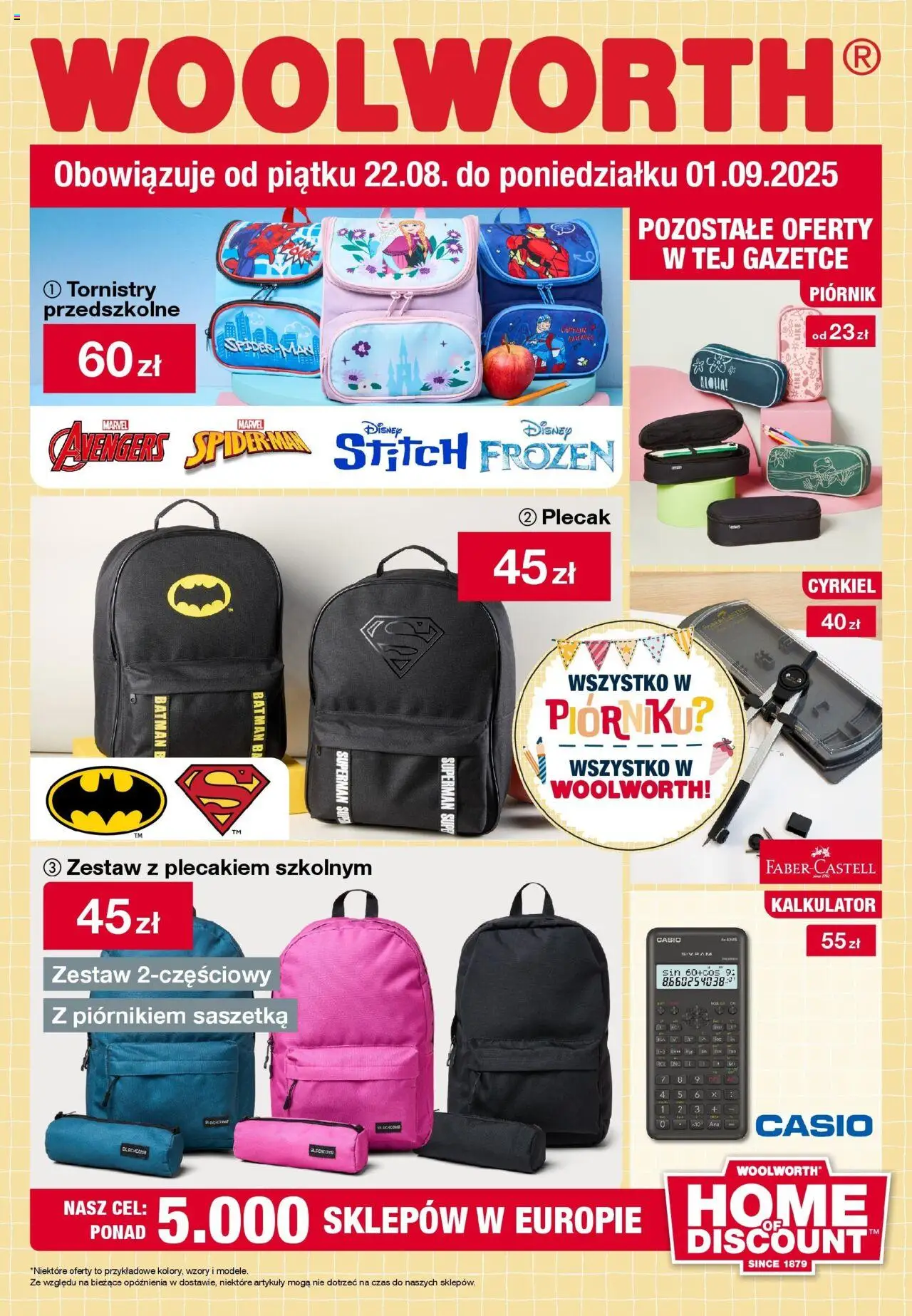 Woolworth Gazetka - strona 1- ważny od 22.08.2025