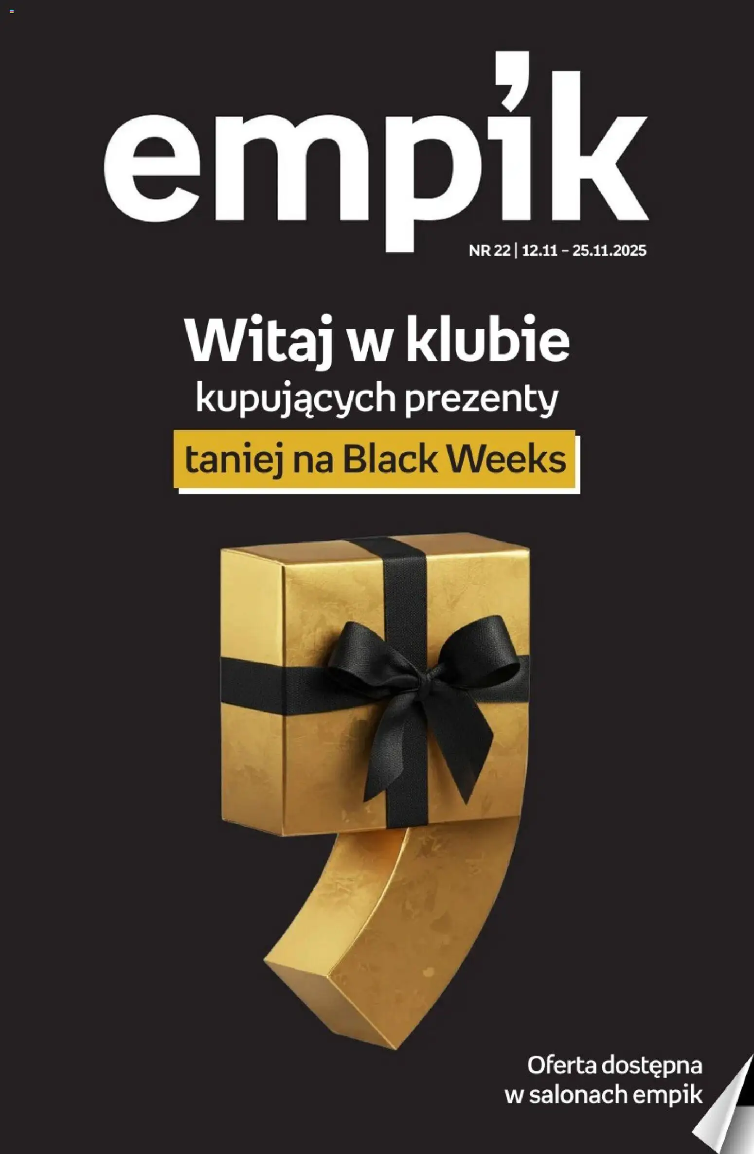 Empik Black Friday - strona 1- ważny od 12.11.2025