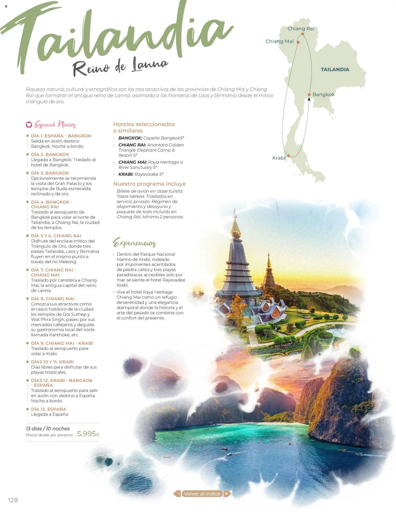 Viajes El Corte Inglés - Catálogo Tourmundial Premium - Página de 130 - Válido desde 01/01/2026