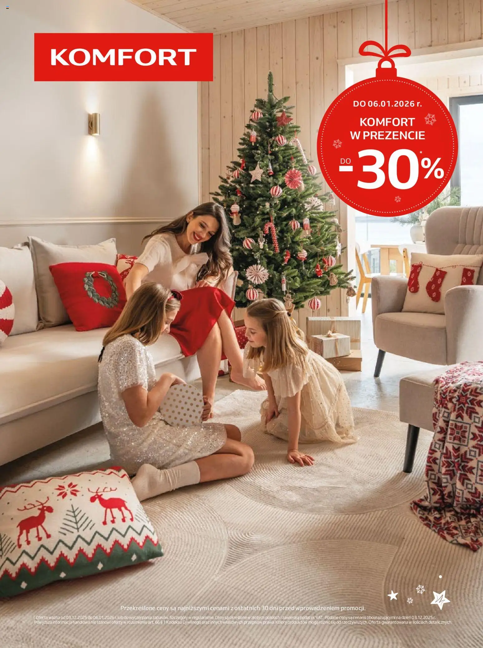 Komfort Gazetka - strona 1- ważny od 03.12.2025