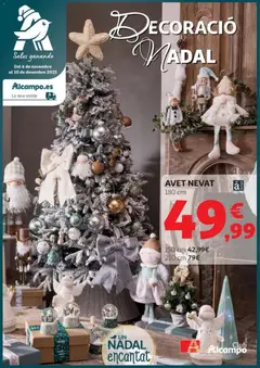 Vista previa del folleto Alcampo - Decoració Nadal HG Cat válido desde 06/11/2025