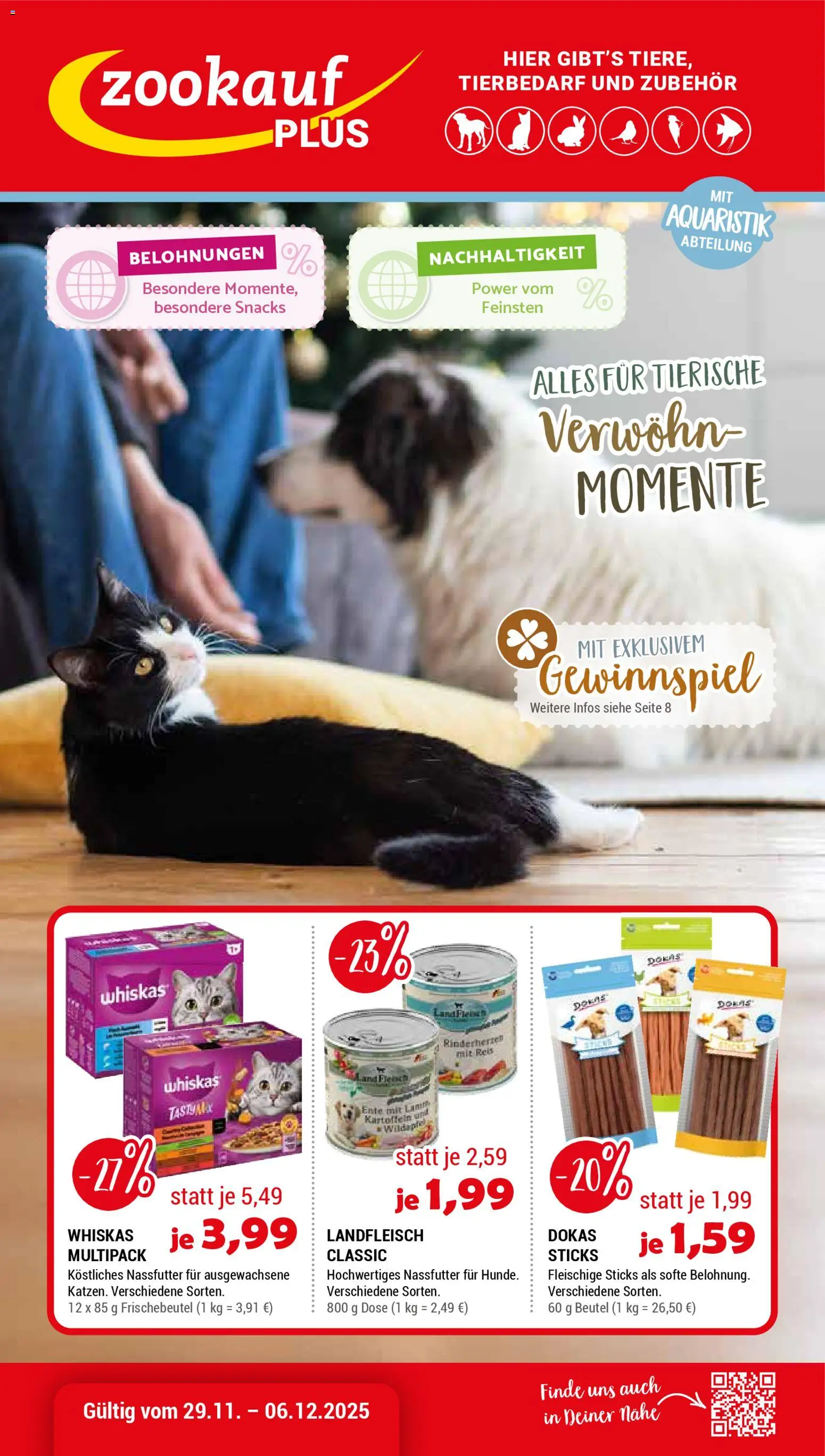zookauf Prospekt 	 - Seite 1 - gültig ab 29.11.2025