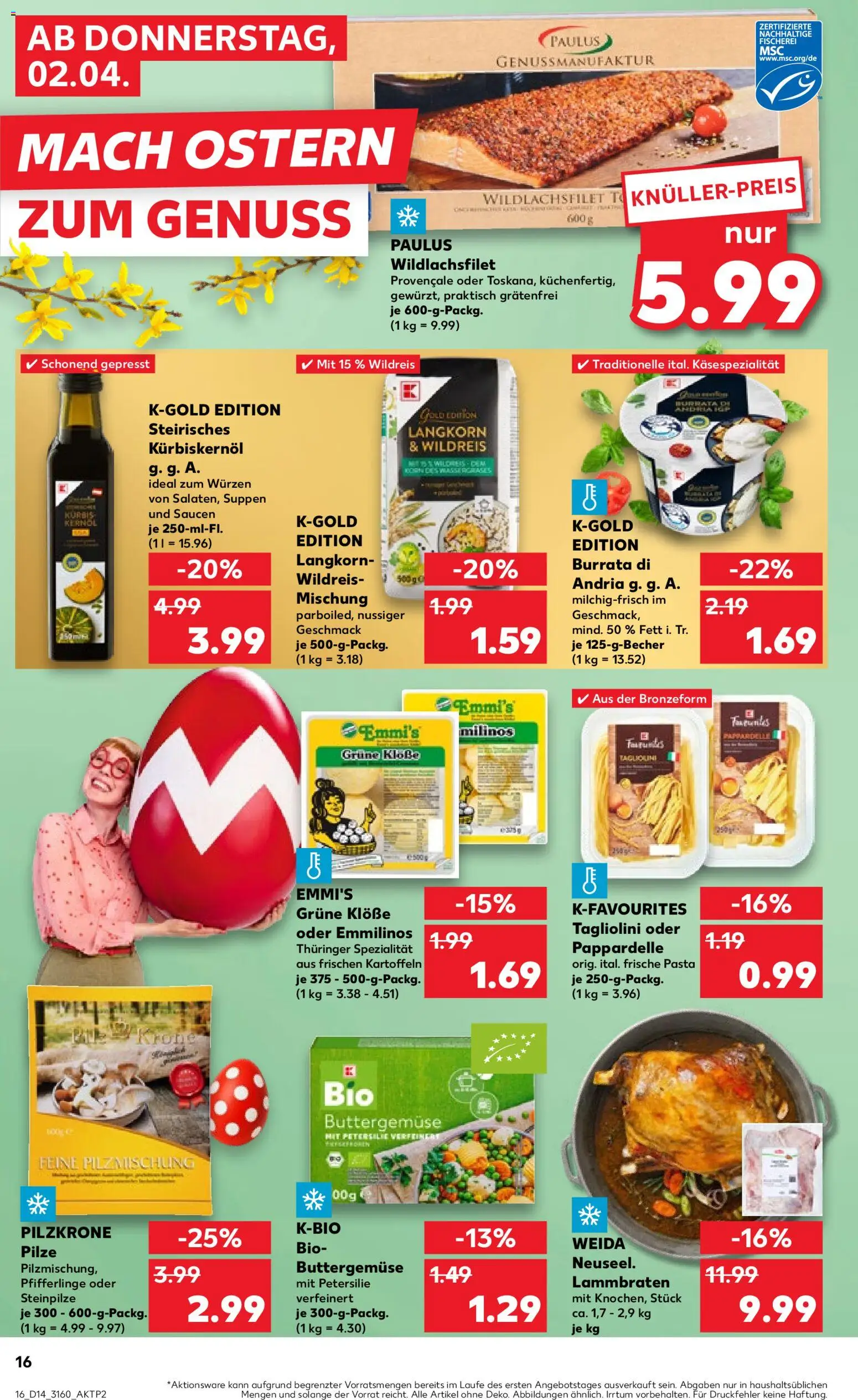 Kaufland Prospekt 	 - Seite 16 - gültig ab 02.04.2026
