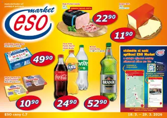 Náhled Eso market leták platný od 18.03.2026