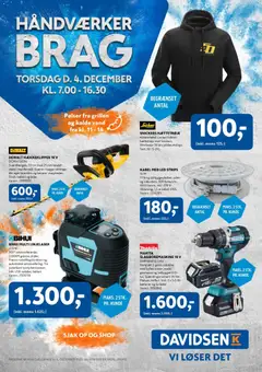 Forhåndsvisning Davidsen - Håndværkerbrag d. 4/12 gyldig fra 04/12/2025