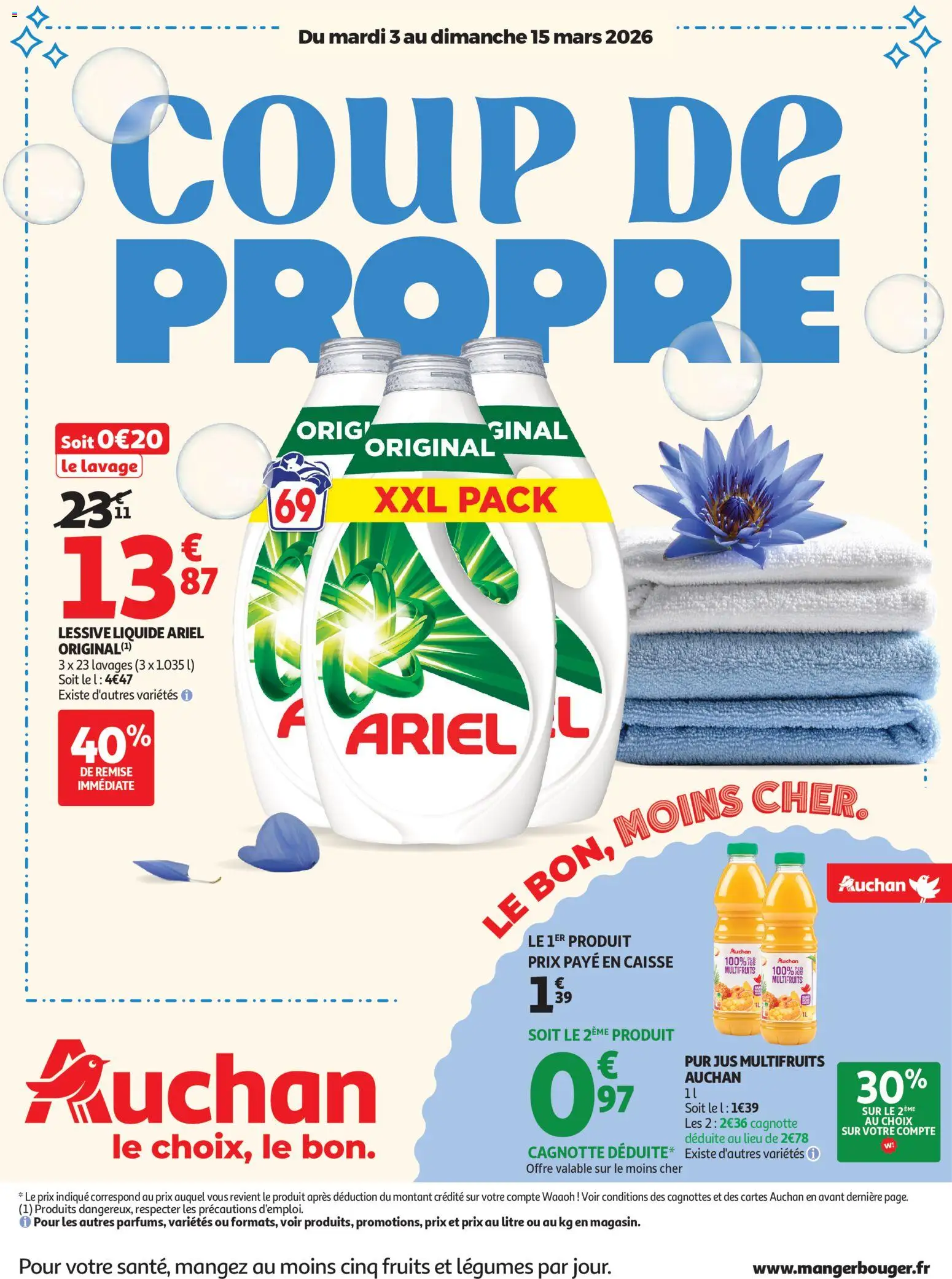 Auchan - Coup de propre - pagina 1- geldig vanaf 03/03/2026