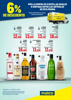 Vista previa del folleto Makro - Destilados Canarias válido desde 01/08/2025