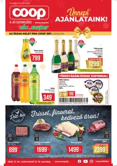 Előnézet COOP - Újság Észak Kelet Pro-Coop Zrt érvényes 2025.12.04.-tól