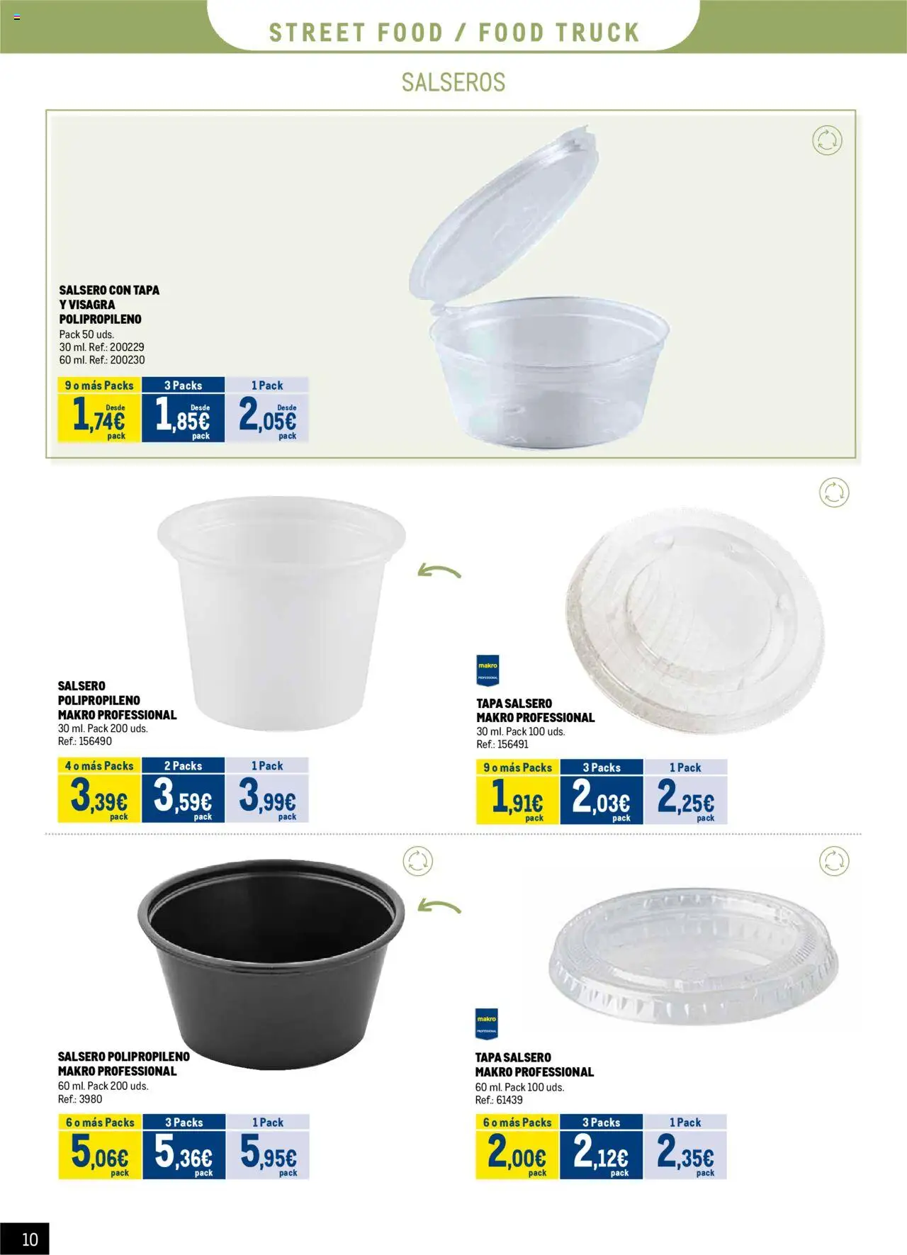 Makro - Catalogo Desechables Take Away Centro - Página de 10 - Válido desde 07/07/2025