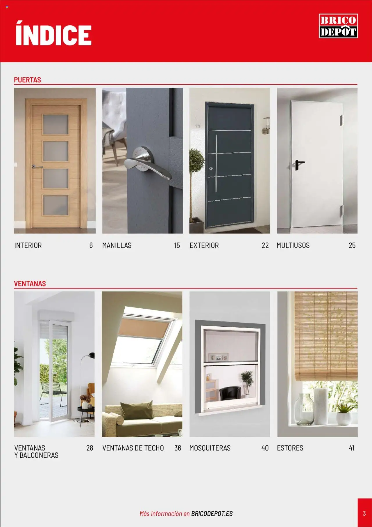Brico Depôt Puertas y ventanas - Página de 3 - Válido desde 23/07/2025