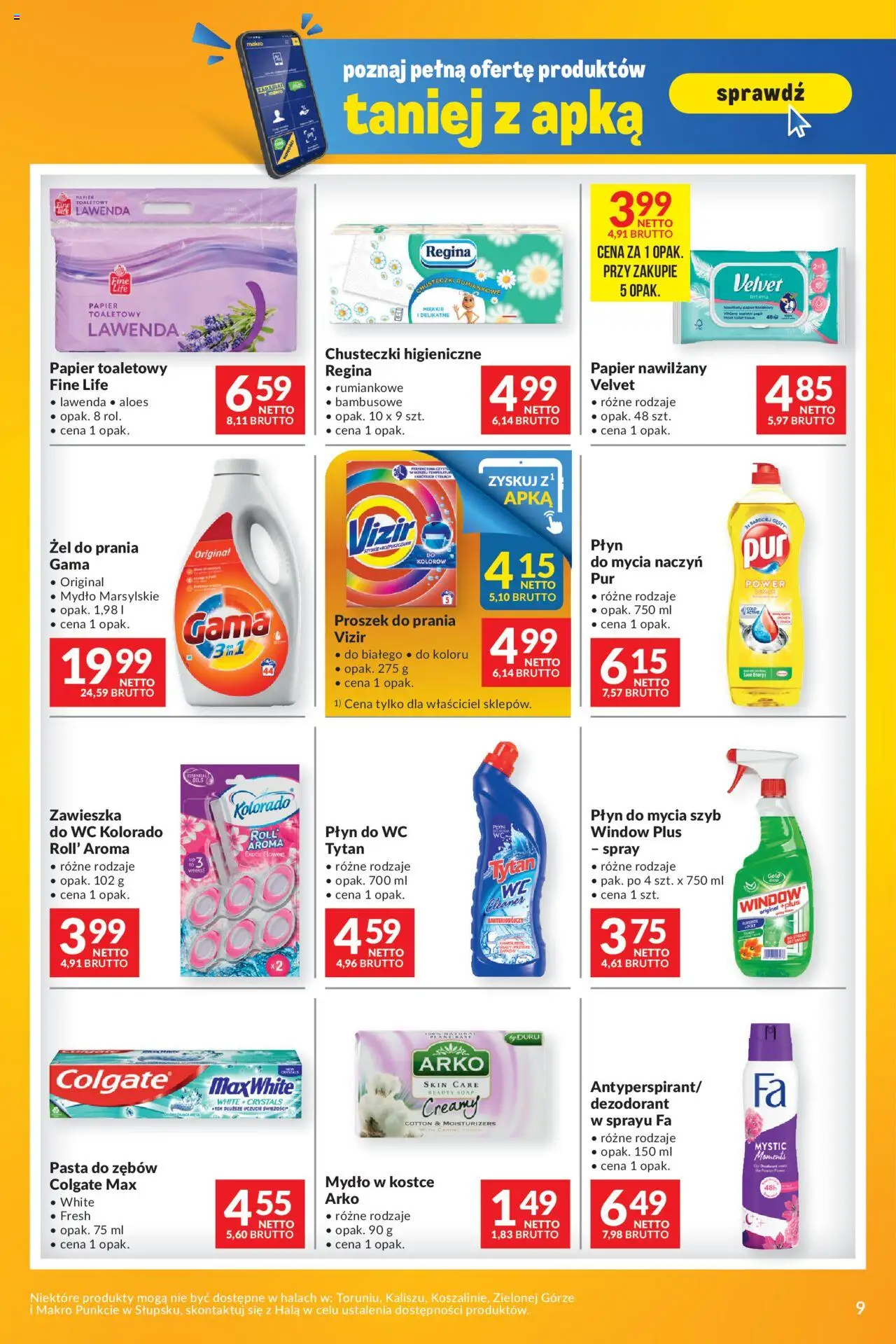 Makro Gazetka - Mega oferty dla Twojego Sklepu - strona 9- ważny od 22.07.2025