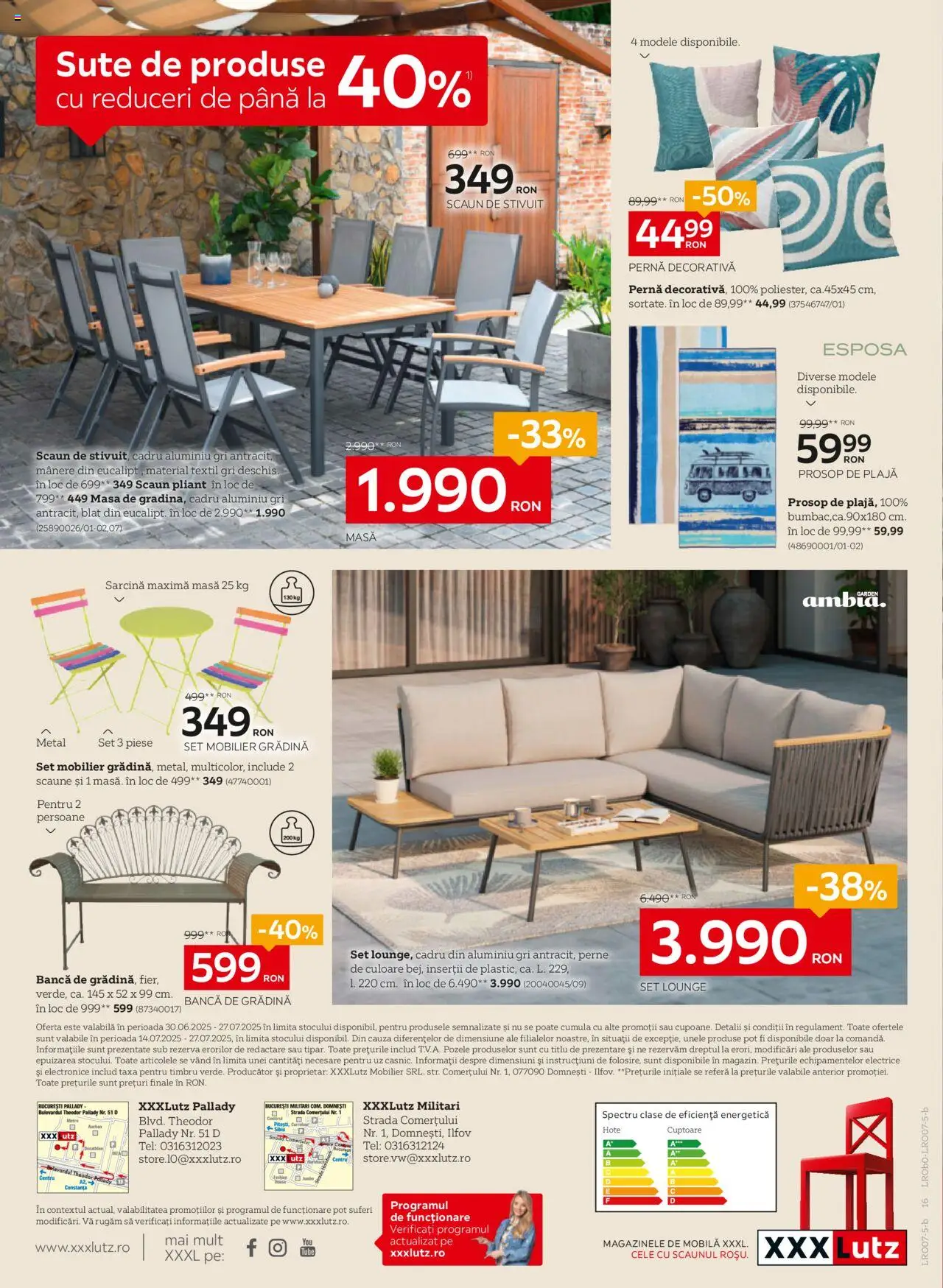 XXXLutz catalog - Iulie - pagina 16- valabil de la 14.07.2025