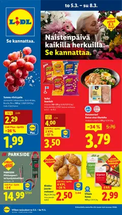 Esikatselu Lidl tarjoukset voimassa alkaen 05/03/2026