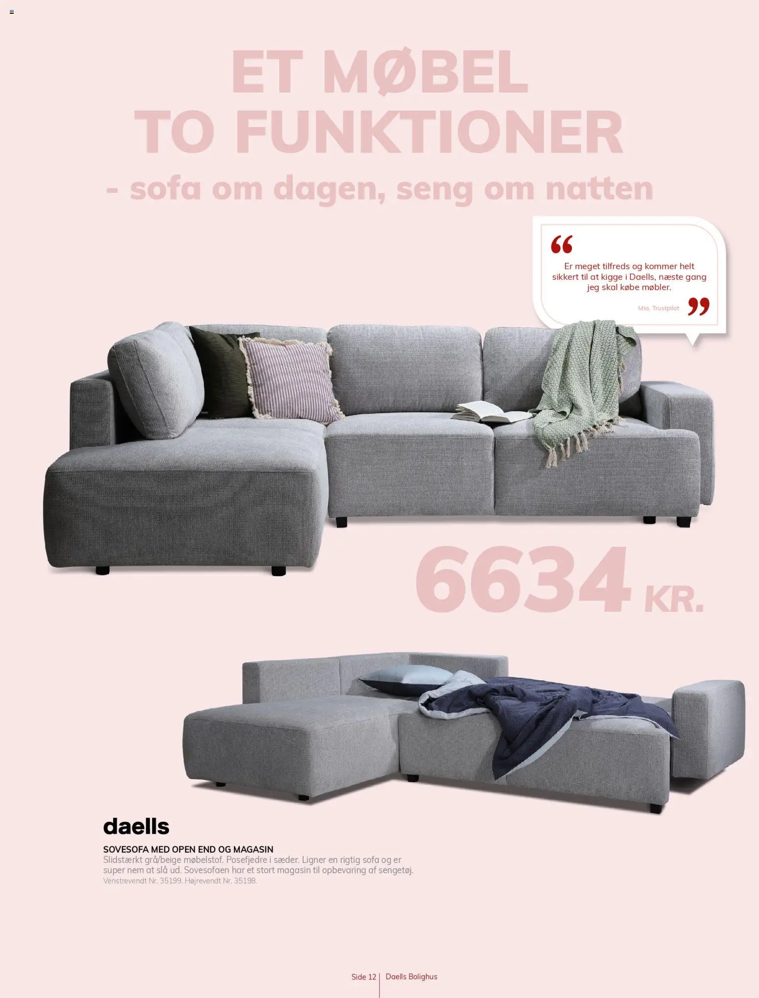 Daells Bolighus - Find din sovesofaer her - page 12- valid from 14/11/2025