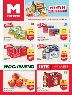 Vorschau MPREIS Flugblatt gültig ab 23.10.2025