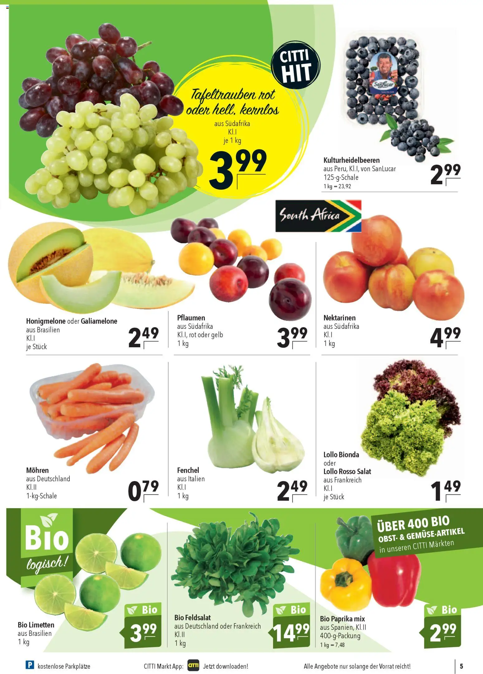 CITTI Markt Prospekt 	 - Seite 5 - gültig ab 04.03.2026