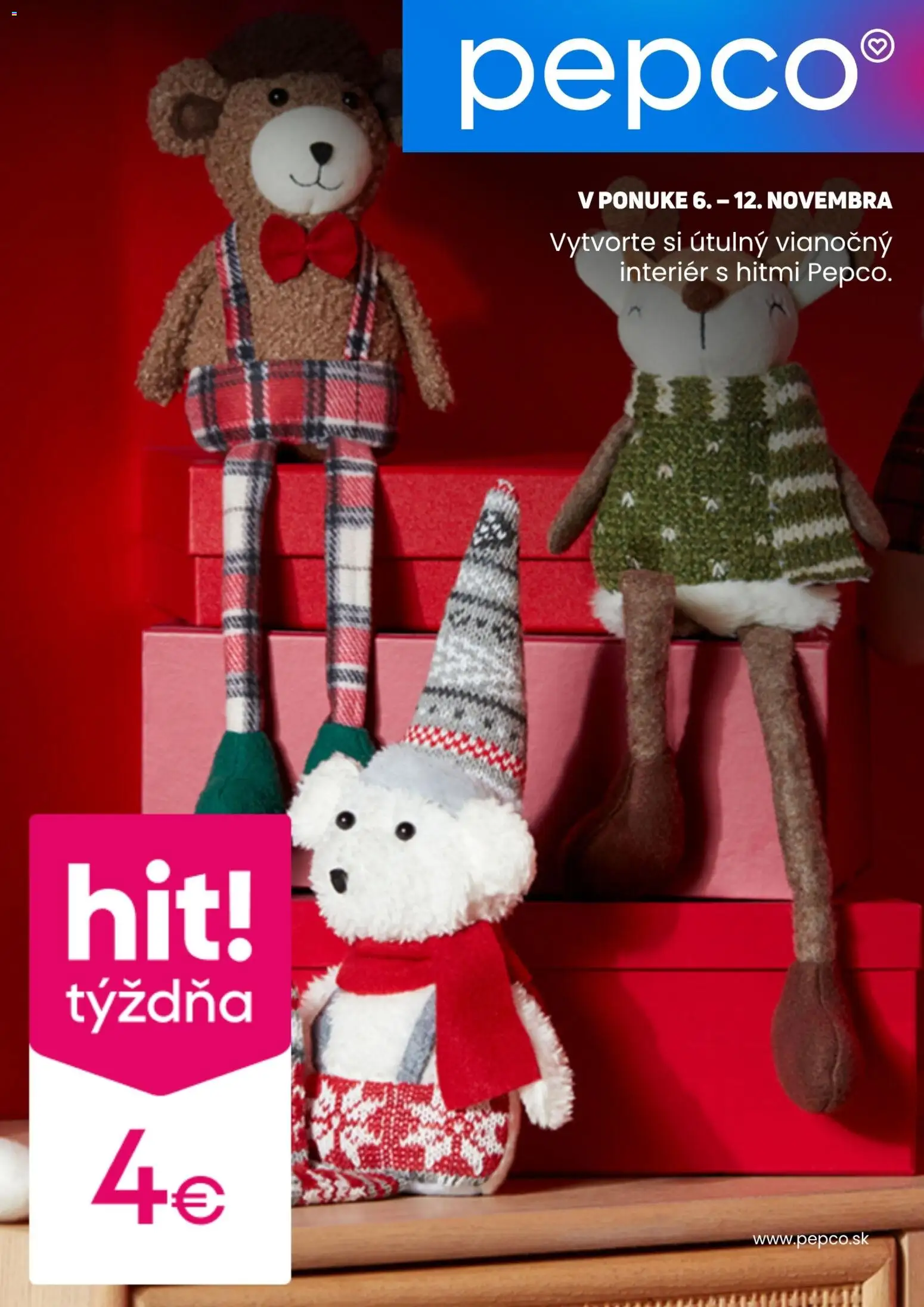 Pepco leták - strana 1- platný od 06.11.2025