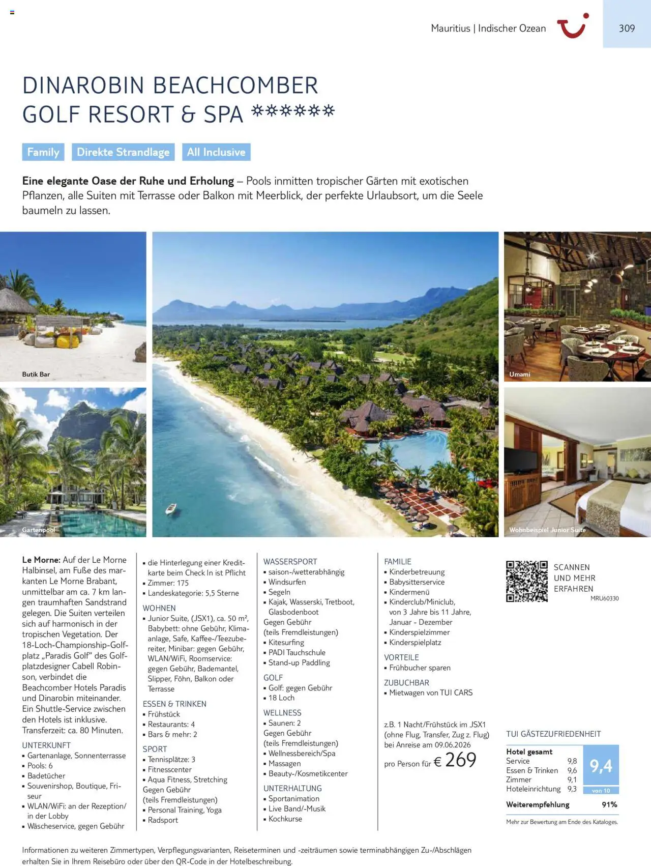 TUI Prospekt  Asien, Afrika, Orient & Indischer Ozean 2025/26 	 - Seite 309 - gültig ab 01.11.2025