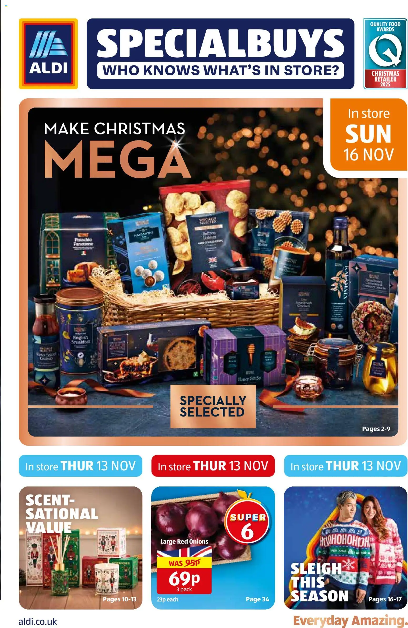 Aldi - Mega Christmas - page 1- valid from 13/11/2025