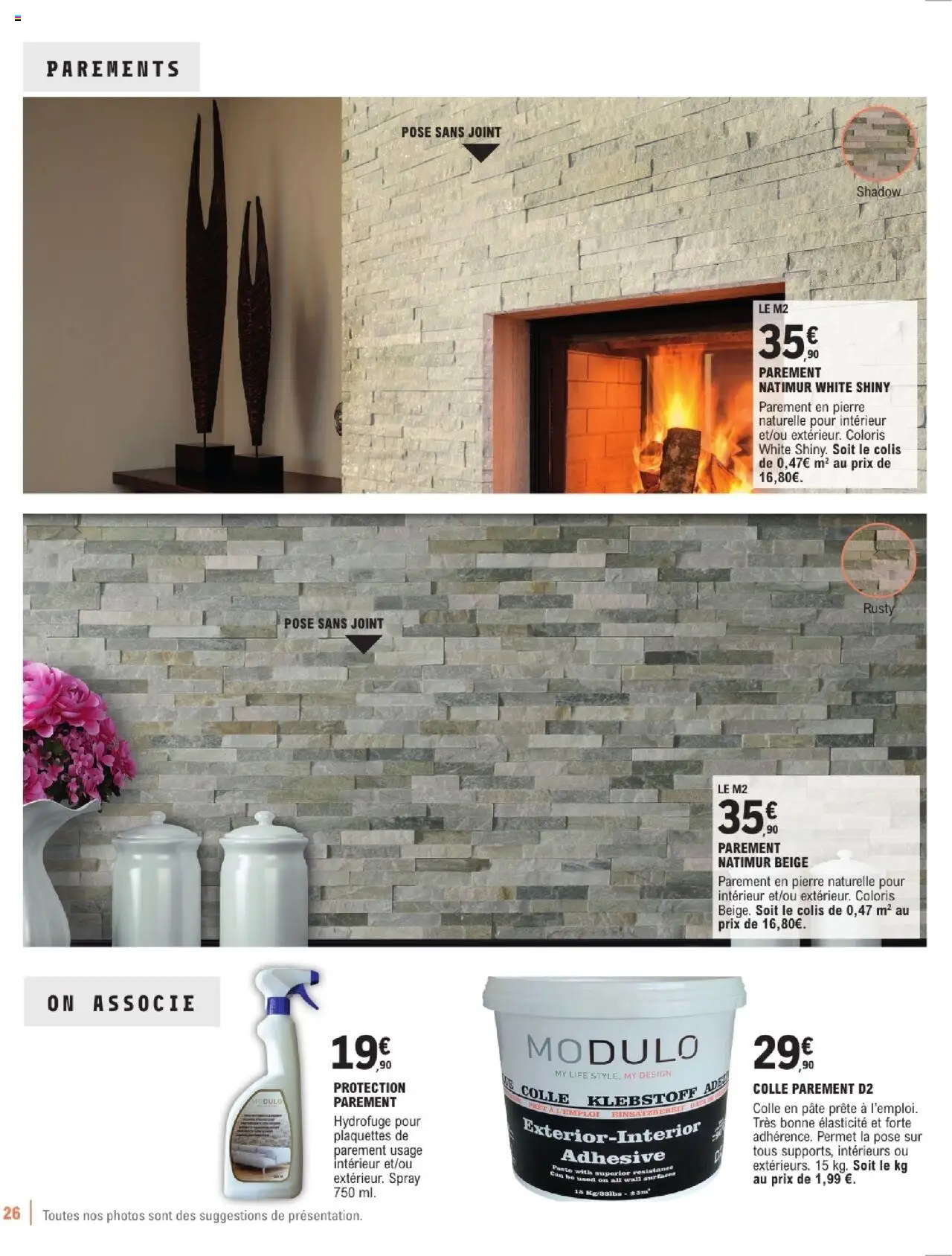 Brico E.Leclerc Guide aménagement intérieur - page 26 - valable à partir du 07/01/2025