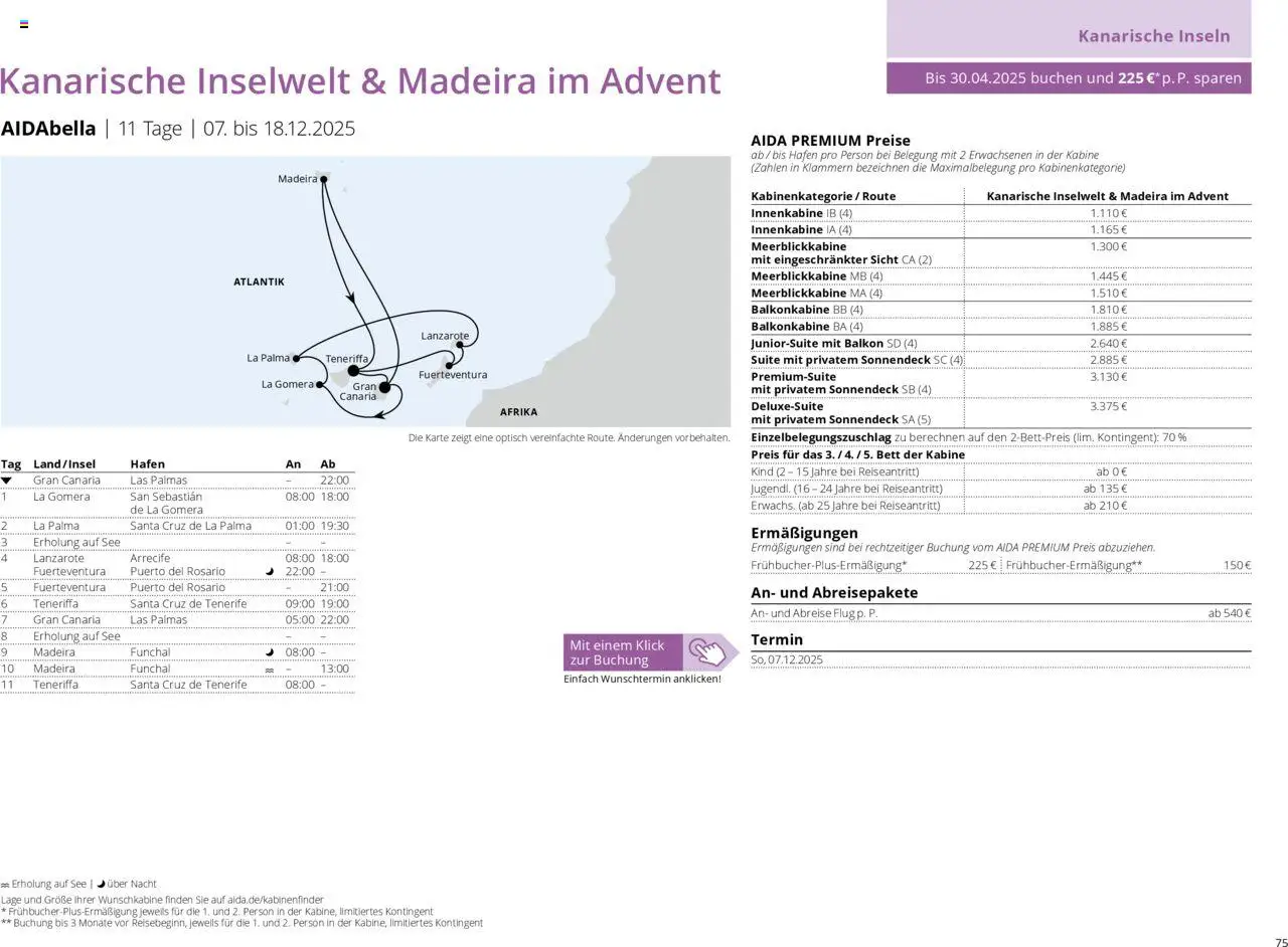 Aida Prospekt Winter 2025/26 - Seite 75 - gültig ab 01.10.2025