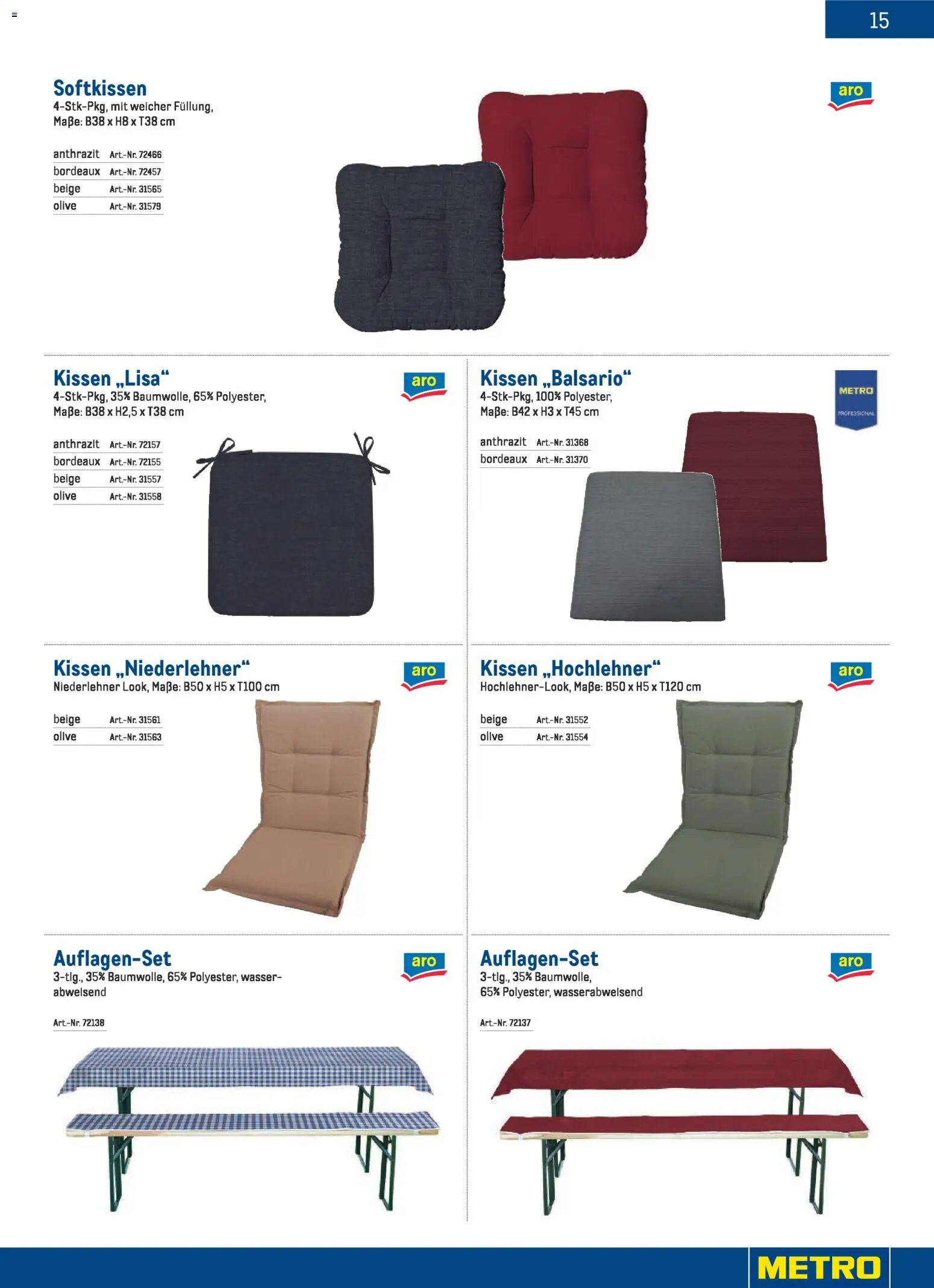 Metro Gast & Garten 2026 - page 15- valid from 01.01.2026