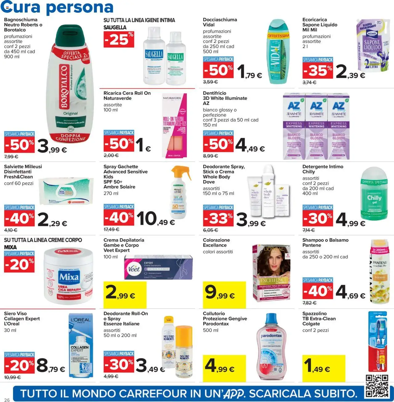 Volantino Carrefour	 - pagina 26 - valido dal 10/07/2025