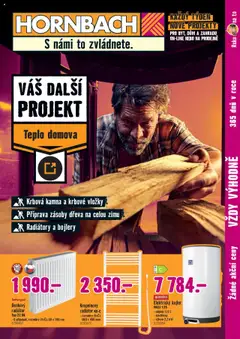 Náhled HORNBACH leták - Teplo domova platný od 17.09.2025