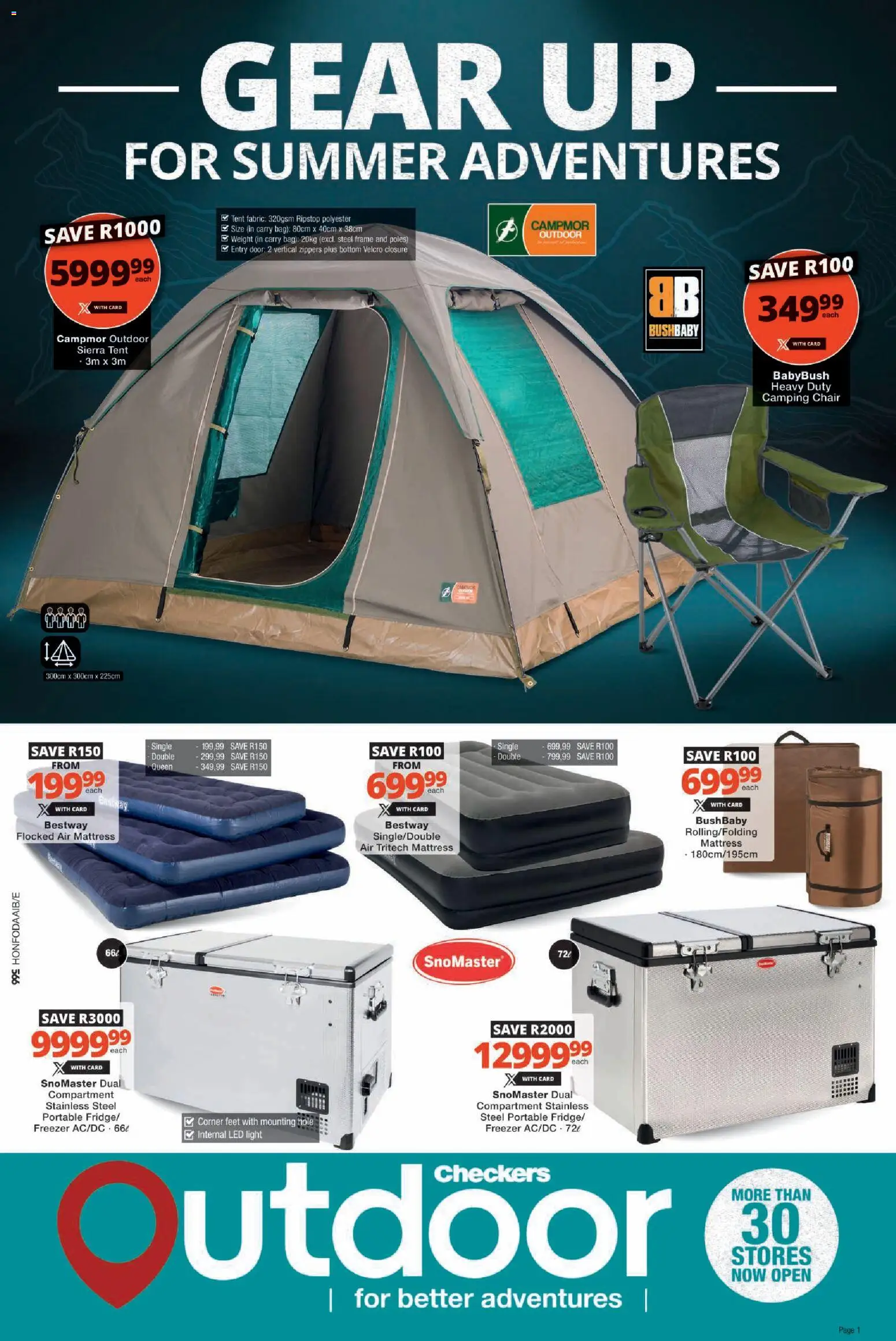 Checkers - Outdoor January Month-End Promotion  - page 1- valid from 26/01/2026