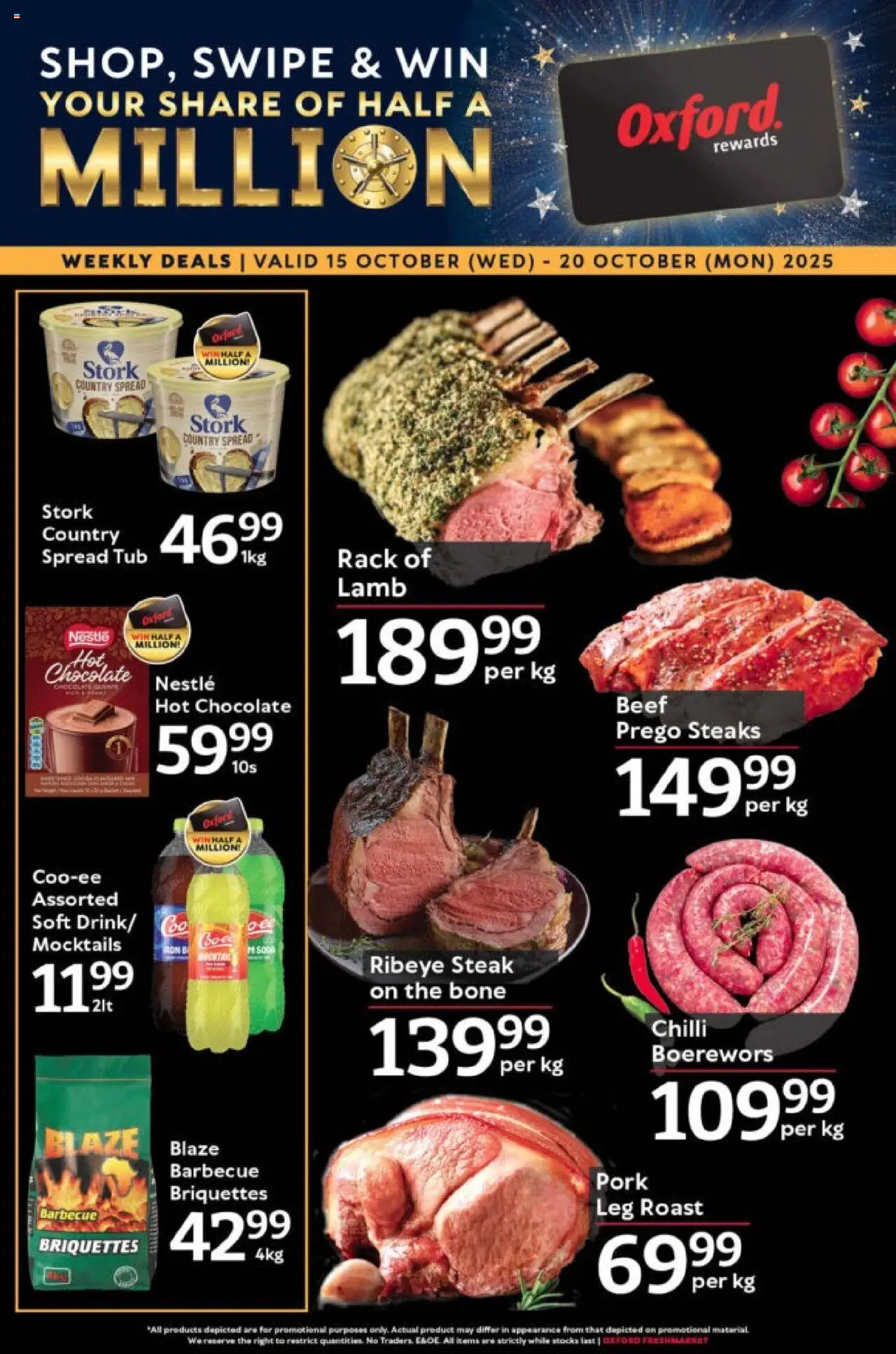 Oxford Freshmarket Specials - page 1- valid from 15/10/2025