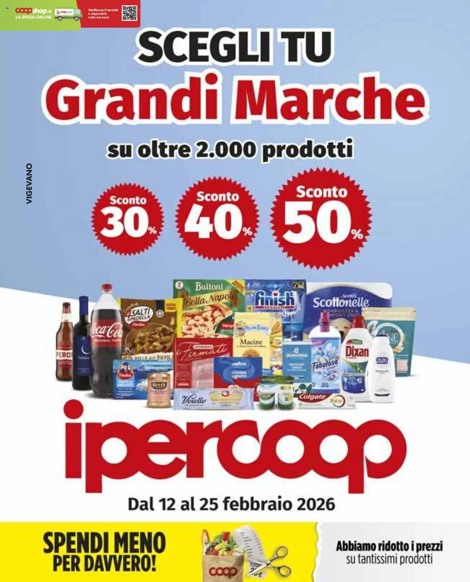 Volantino Ipercoop	 - pagina 1 - valido dal 12/02/2026