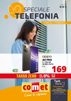 Anteprima Comet Telefonia catalogo valida dal 23/01/2026