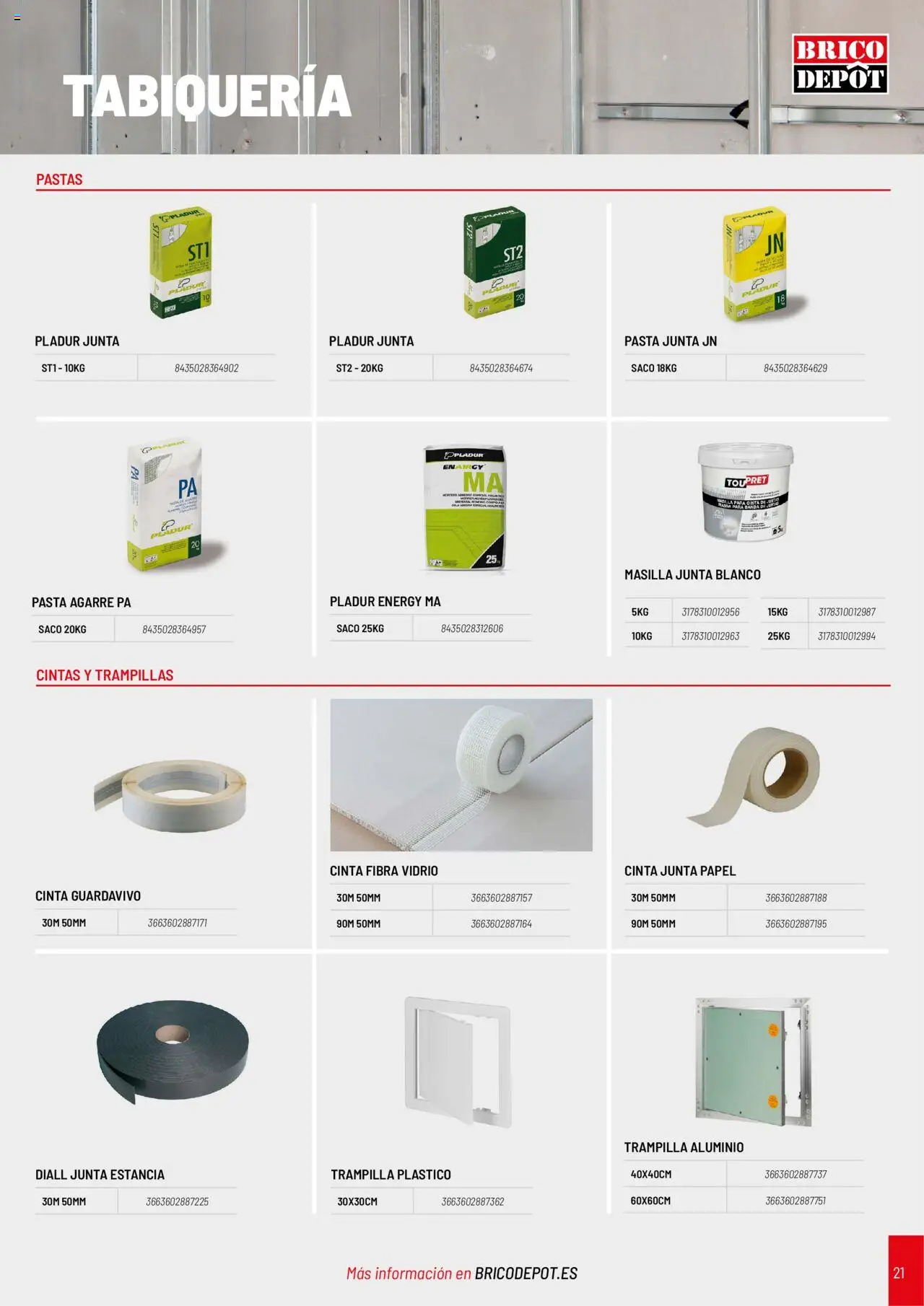 Brico Depôt Catálogo Construcción - Página de 21 - Válido desde 01/04/2025