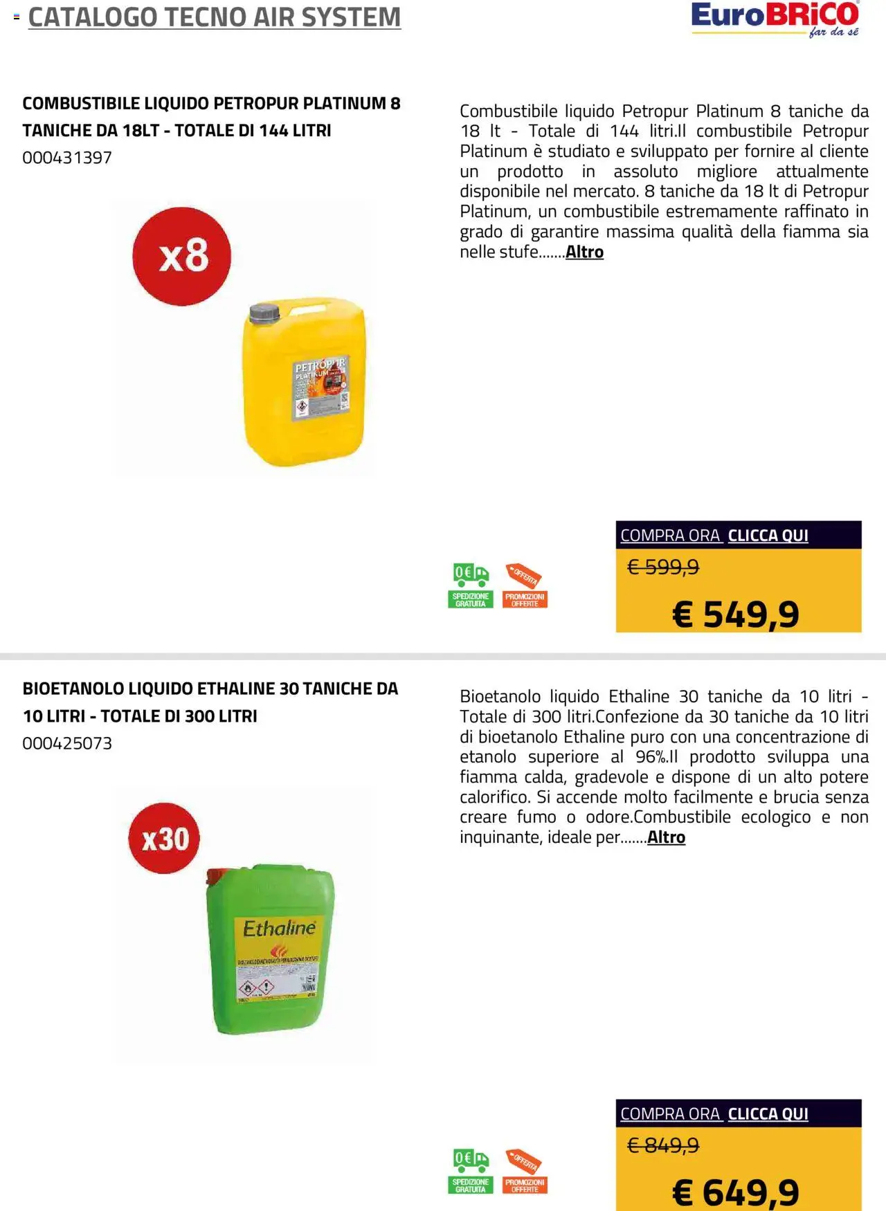 Eurobrico Tecno Air System catalogo - pagina 40 - valido dal 23/07/2025