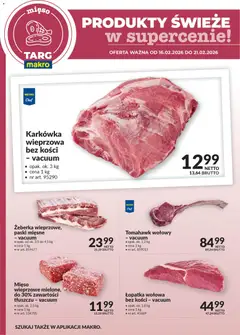 Podgląd Makro Gazetka - Produkty świeże w supercenie ważny od 16.02.2026