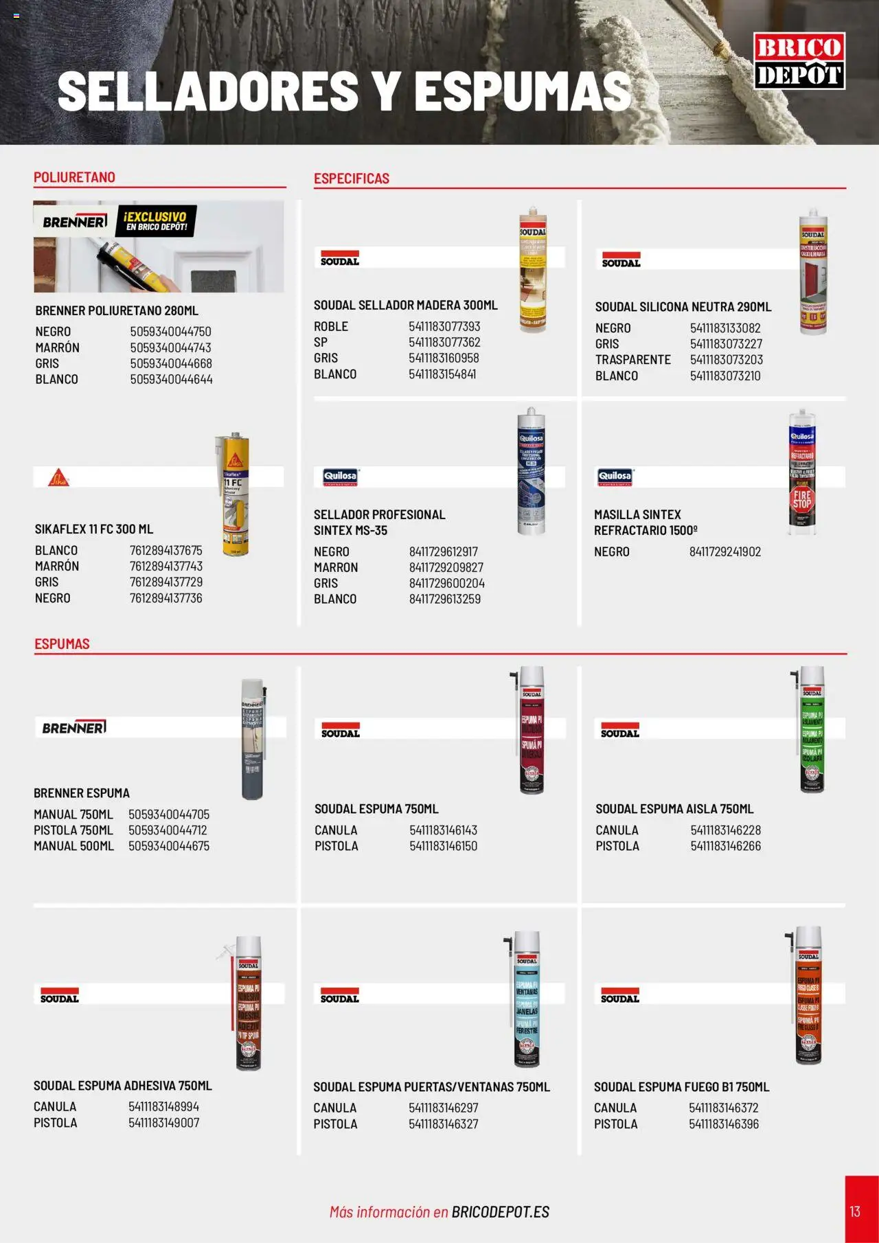Brico Depôt Catálogo Construcción - Página de 13 - Válido desde 01/04/2025