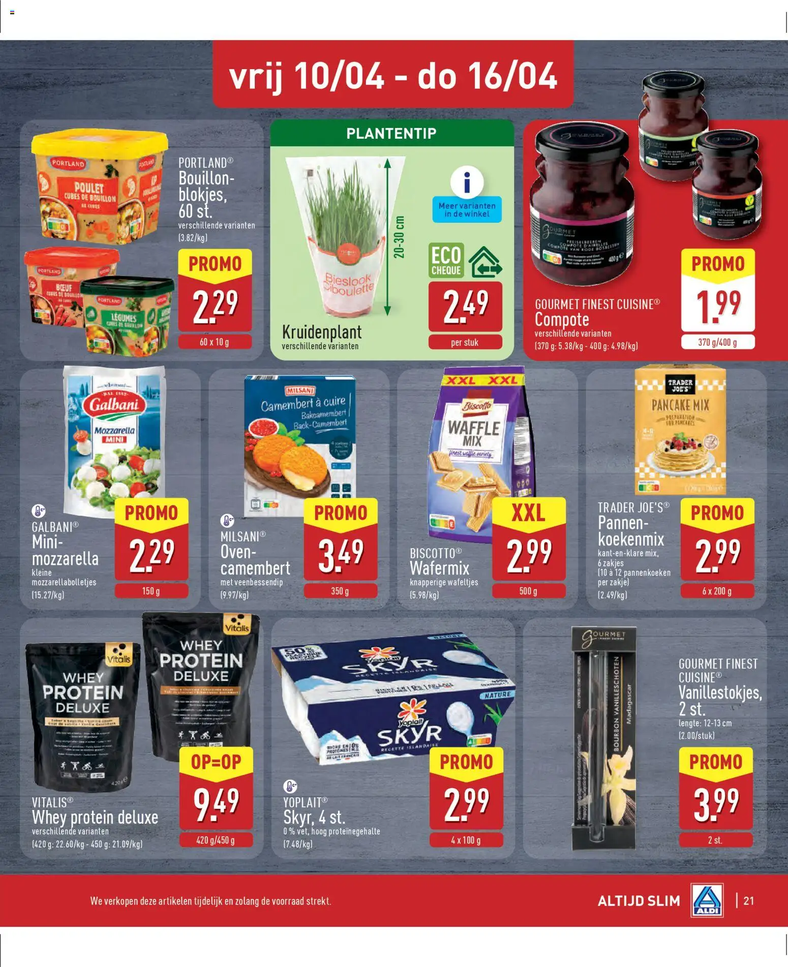 Aldi folder week 15 - page 21- valid from 07/04/2026
