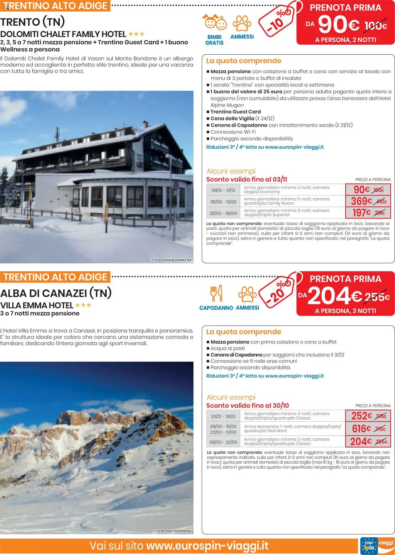 Eurospin Viaggi Nord catalogo - pagina 5 - valido dal 04/10/2025