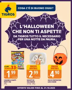 Anteprima Tigros Halloween catalogo valida dal 16/10/2025
