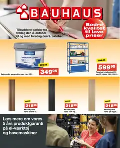 Forhåndsvisning Bauhaus - Tilbudsavis gyldig fra 03/10/2025