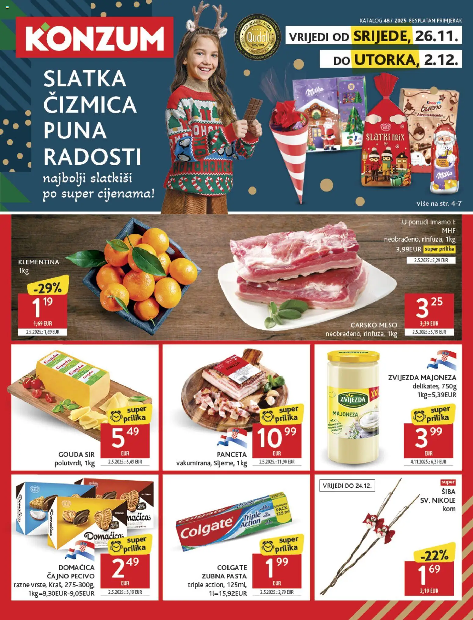 Katalog Konzum - stranica 1- važeći od 26.11.2025