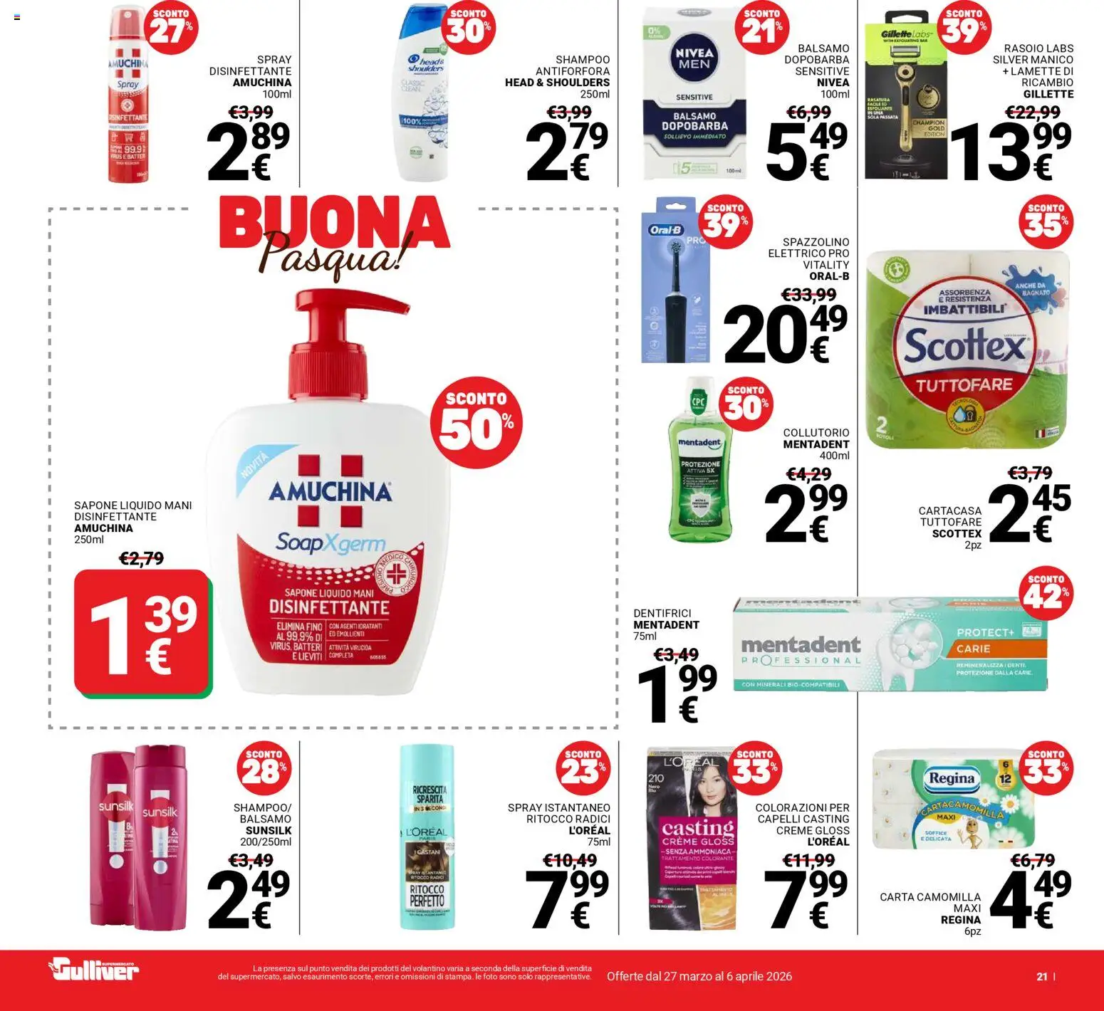 Gulliver volantino - pagina 21 - valido dal 27/03/2026
