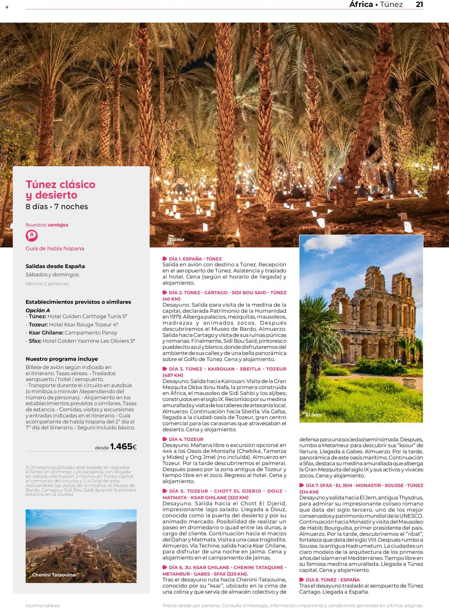 Viajes El Corte Inglés Africa y Oriente Medio - Página de 21 - Válido desde 01/01/2026