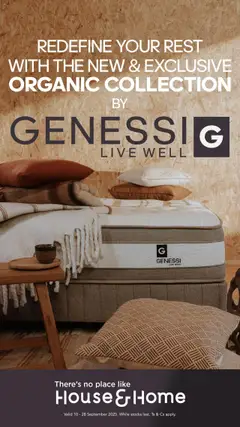 Preview House and Home - Redefine Your Rest  valid from 10/09/2025