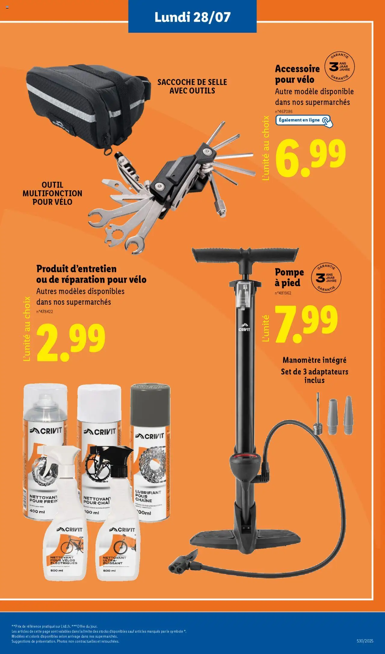 LIDL catalogue semaine 29 - page 59 - valable à partir du 24/07/2025