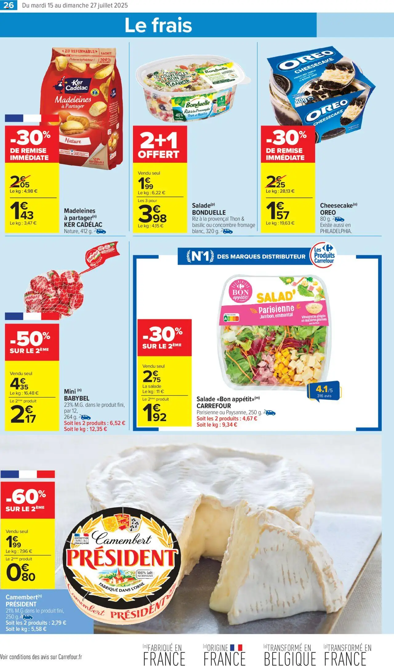 Carrefour Market catalogue semaine 29 - page 28 - valable à partir du 15/07/2025